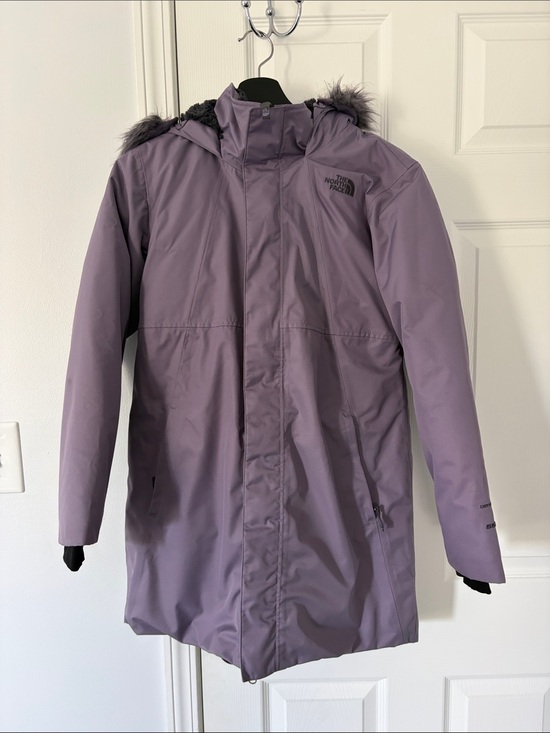 The North Face Other - The North Face Lavender Women's Insulated Parka with Faux Fur Hood